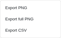 Export menu.